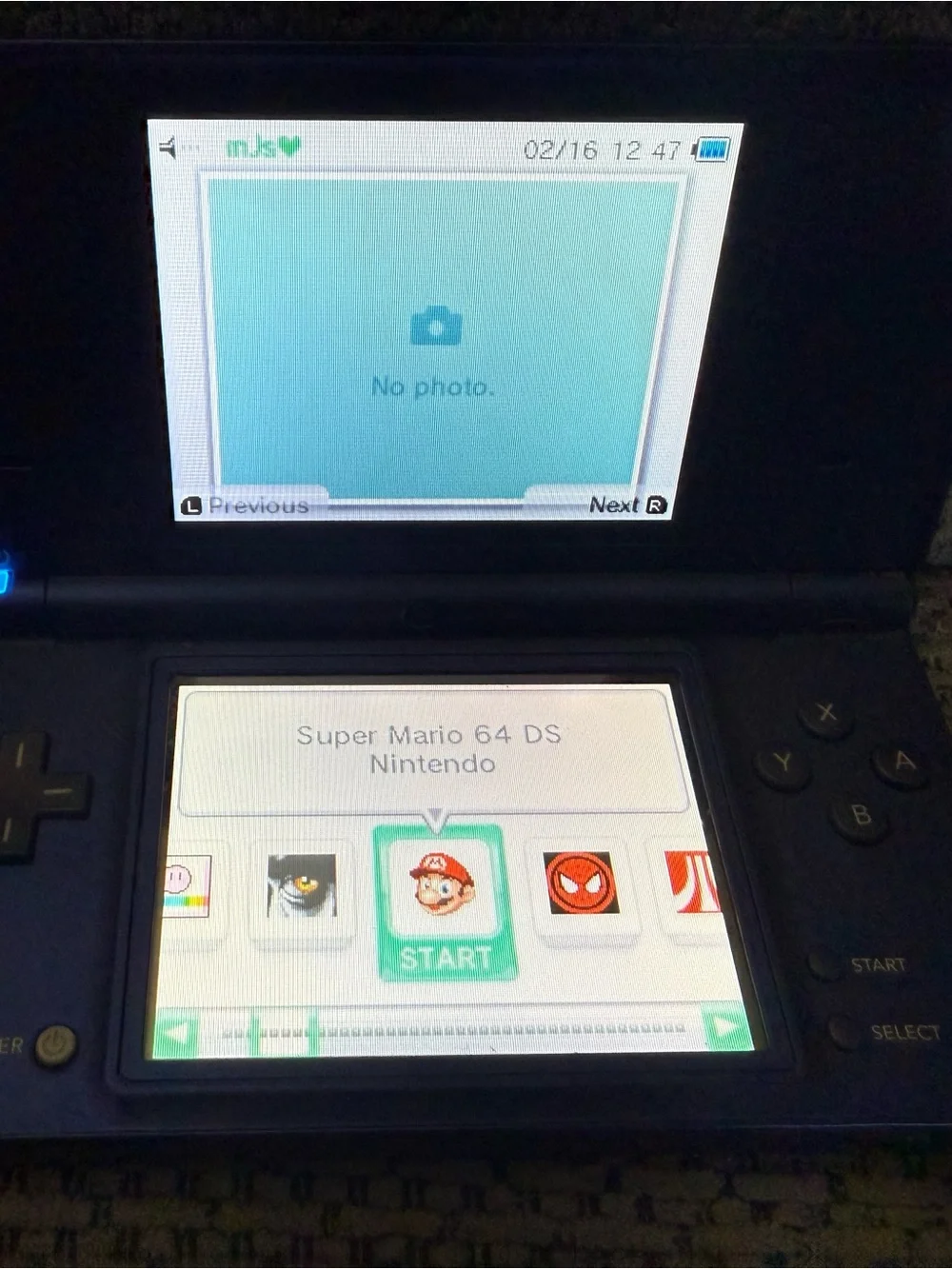 Nintendo dsi blue